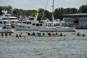 Kayaking tour around Annapolis