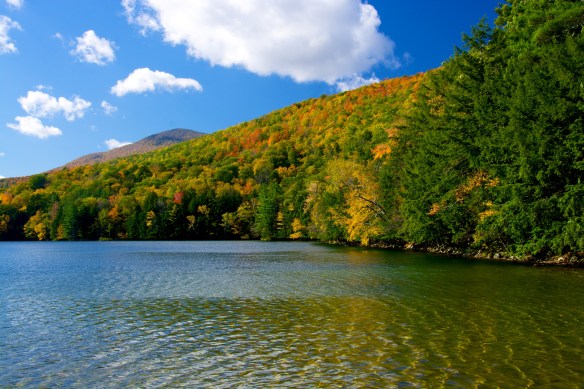 Emerald Lake in the Fall